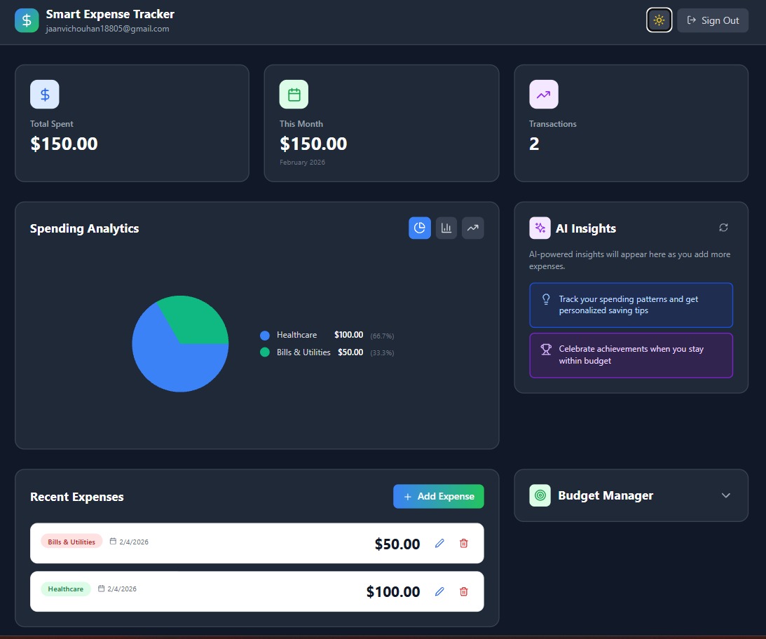 Smart Expense Tracker